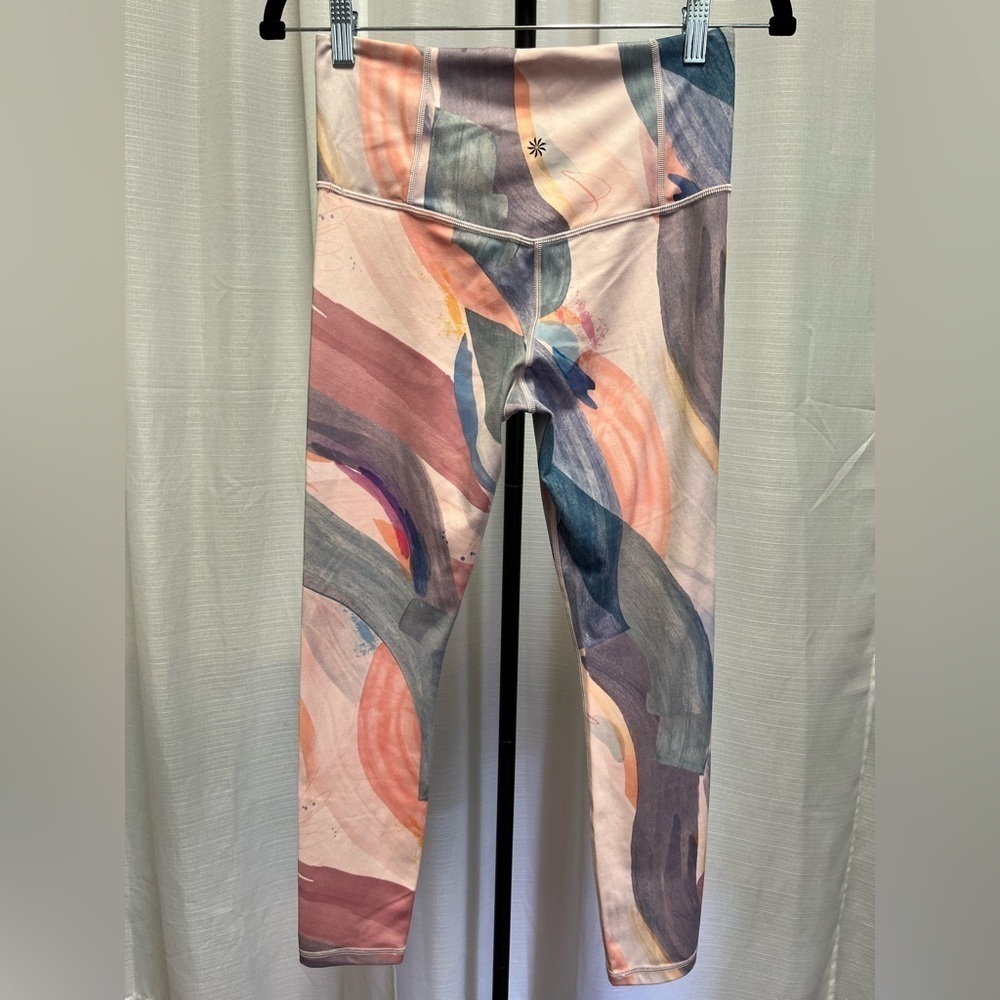 Athleta Elation 7/8 Tights Vibrance Orchard Pink | size Small - Picture 4 of 7